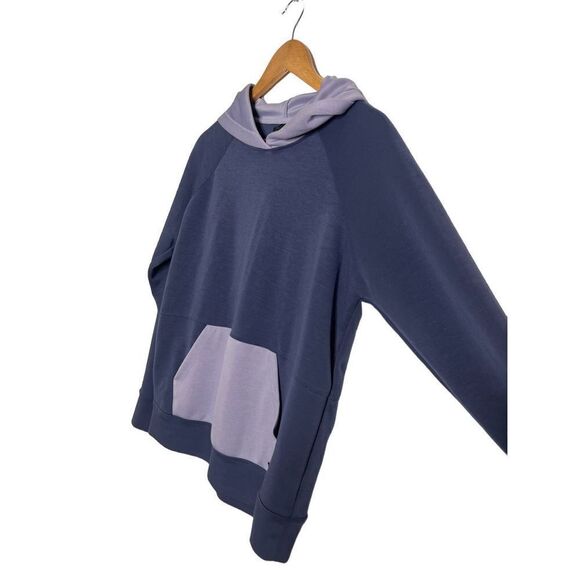Gaiam Hudson butter soft Colorblock Hoodie blue sz M - Picture 3 of 6